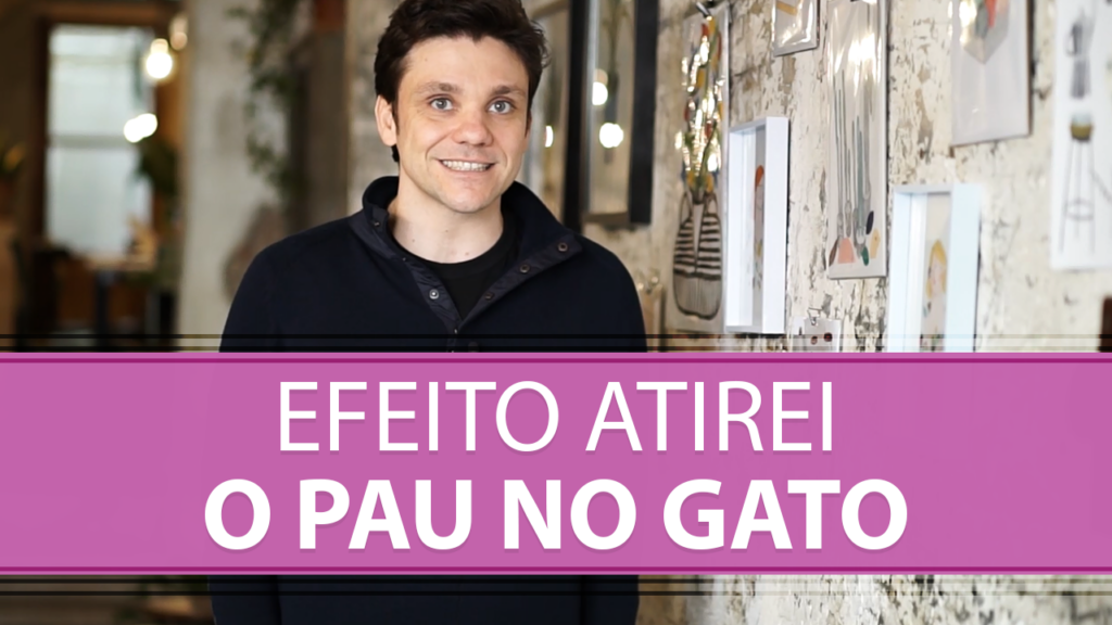 Efeito Atirei o Pau no Gato