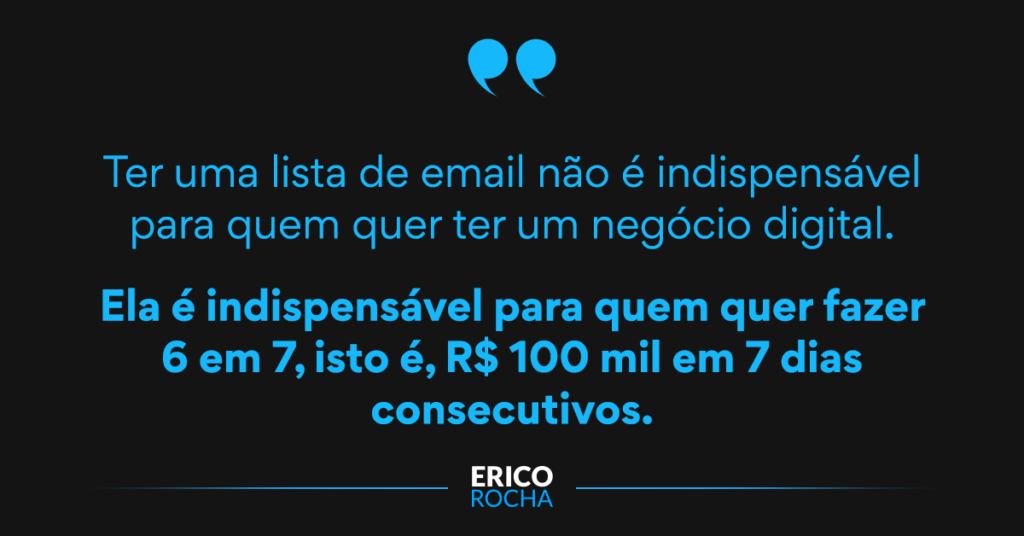 Criação de lista: o passo fundamental para o 6 em 7