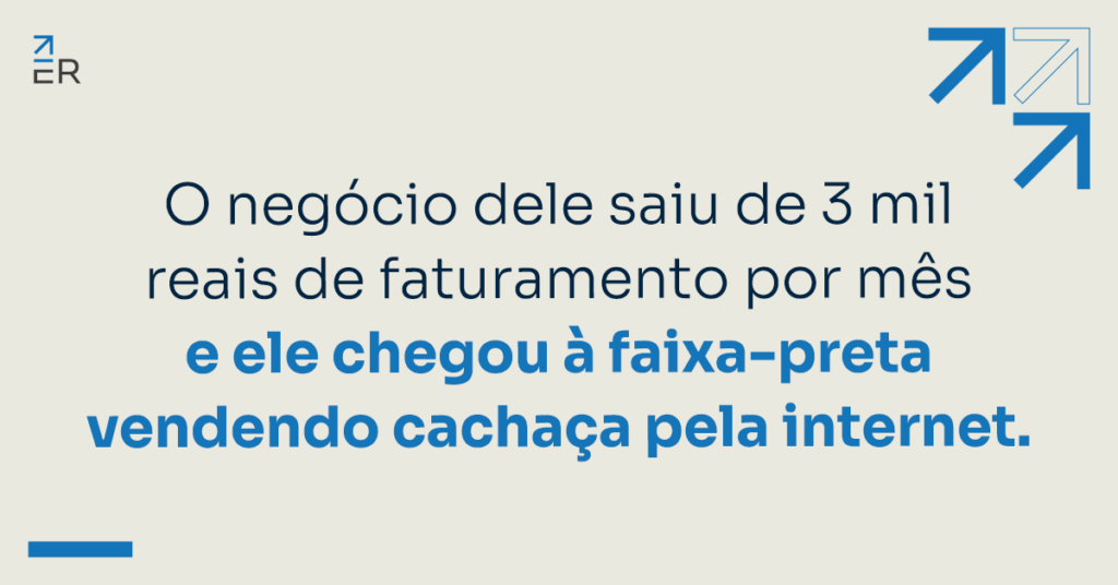 Rafael Araújo: R$ 2 MM no ano vendendo cachaça pela internet