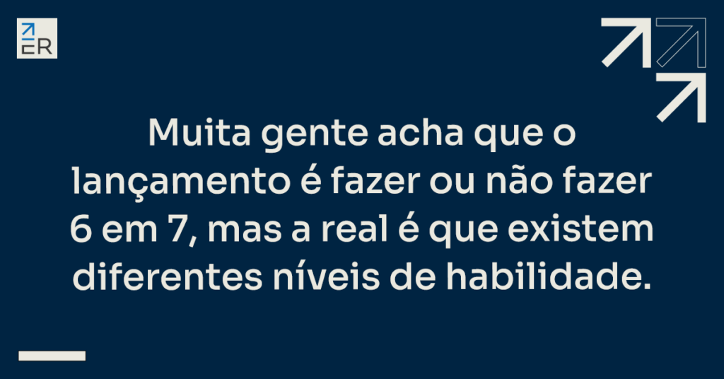 A jornada dos lançamentos: da faixa-branca à faixa-preta